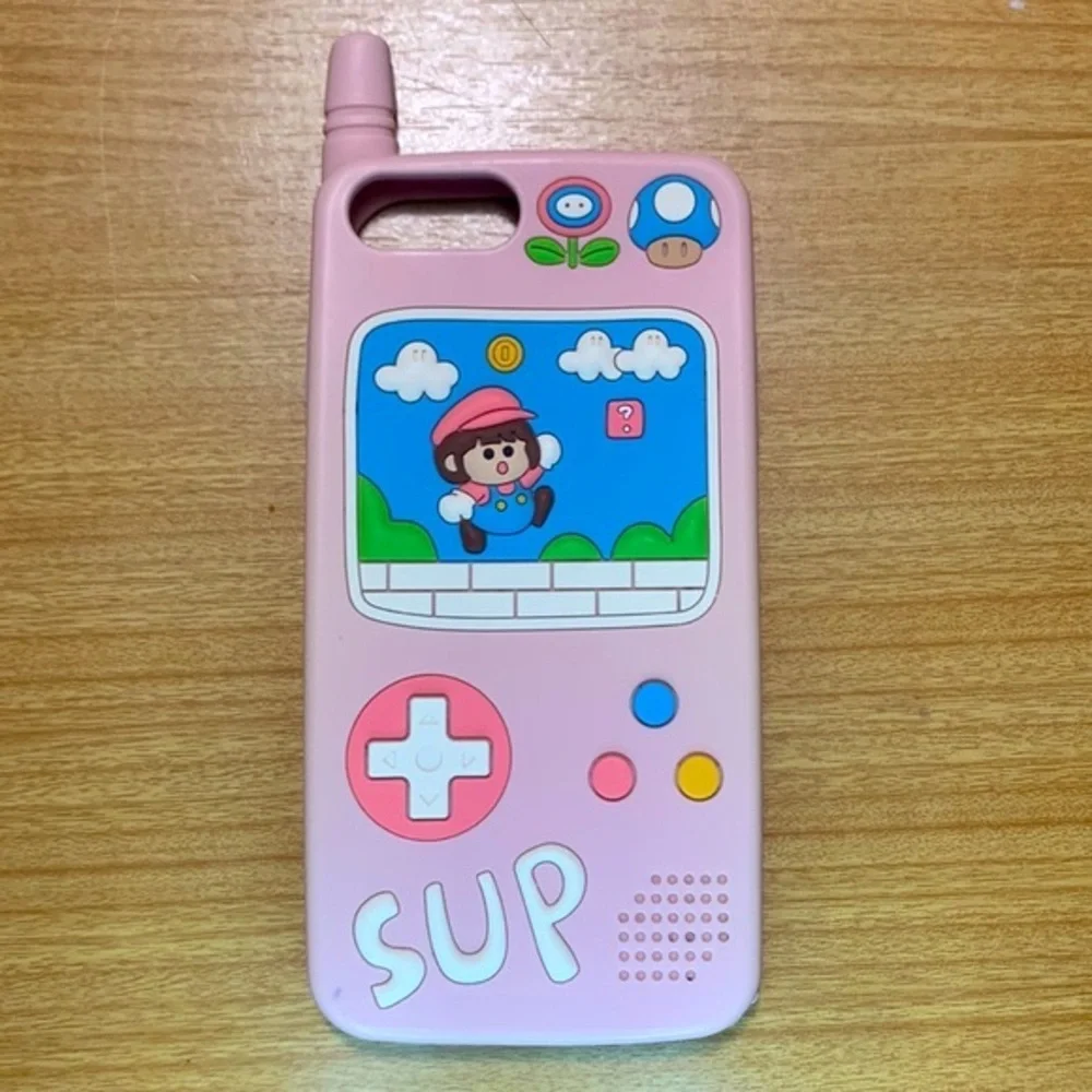 Cute Video Game iPhone 8 Plus Silicone Case